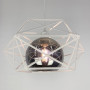 Изображение Люстра в білому корпусі з плафоном янтар або графіт ИМ Light-Deco 1 