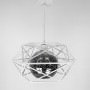 Изображение Люстра в білому корпусі з плафоном янтар або графіт ИМ Light-Deco 4 
