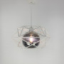 Изображение Люстра в білому корпусі з плафоном янтар або графіт ИМ Light-Deco 2 