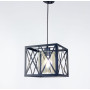 Зображення Підвісний світильник у геометричному чорному каркасі ИМ Light-Deco 7 