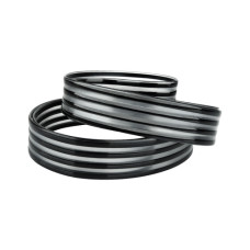 Декоративна стрічка DS-S330-01-4B до світильників DEL-S21-24-4DIY и SML-S21-50DIY(4 чорні смужки)