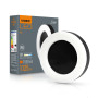 Зображення LED світильник ART IP65 круглий VIDEX VLE-BHFR-155B 15W 5000K Black ИМ Light-Deco 