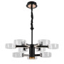 Изображение Люстра светодиодная акриловая Sirius N 3705-6 3 BLACK GD 98W ИМ Light-Deco 