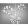 Зображення Підвісна люстра Diasha Світлячок хром 27 ламп ИМ Light-Deco 2 