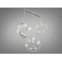 Зображення Підвісна люстра Diasha Світлячок хром 27 ламп ИМ Light-Deco 1 