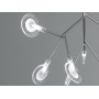 Зображення Люстра підвісна Diasha Світлячок хром сатин 9 ламп ИМ Light-Deco 2 