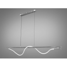 Підвісна LED люстра Ropelight 9609 хром 20W тепле світло 3200K Підвісна LED люстра Ropelight 9609 хром 20W тепле світло 3200K