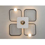 Зображення Стельова LED люстра MX2990 чорний білий 55Вт з пультом ИМ Light-Deco 1 