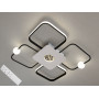 Зображення Стельова LED люстра MX2990 чорний білий 55Вт з пультом ИМ Light-Deco 