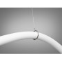 Изображение Модна підвісна світлодіодна люстра Шланг, 17 Вт, хром ИМ Light-Deco 3 