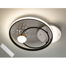 Стельова світлодіодна люстра MX2989 білий чорний 35 Вт LED Стельова світлодіодна люстра MX2989 білий чорний 35 Вт LED