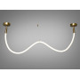 Зображення Сучасна світлодіодна люстра Мотузка, 17W, бронзова люстра ИМ Light-Deco 1 