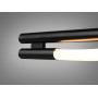 Зображення Підвісна LED люстра Ropelight чорний хром 20W тепле світло 3200K регульований підвіс ИМ Light-Deco 3 