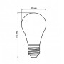 Изображение Світлодіодна лампа Biom BT-532 A60 12W E27 4500К switch dimmable матова ИМ Light-Deco 5 