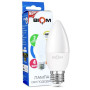 Изображение Свiтлодiодна лампа Biom BT-548 C37 4W E27 4500К матова ИМ Light-Deco 
