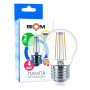 Зображення Свiтлодiодна лампа Biom FL-301 G45 4W E27 2800K ИМ Light-Deco 