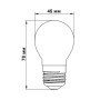 Зображення Свiтлодiодна лампа Biom FL-301 G45 4W E27 2800K ИМ Light-Deco 5 