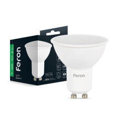 Світлодіодна лампа Feron LB-196 7Вт GU10 4000K Світлодіодна лампа Feron LB-196 7Вт GU10 4000K