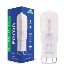 Світлодіодна лампа капсульна Feron LB-430 3Вт G9 4000K Світлодіодна лампа капсульна Feron LB-430 3Вт G9 4000K
