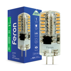 Світлодіодна лампа Feron LB-522 3Вт G4 4000K Світлодіодна лампа Feron LB-522 3Вт G4 4000K