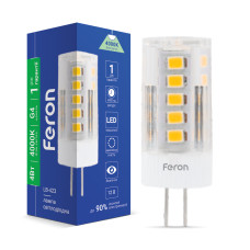 Світлодіодна лампа Feron LB-423 4Вт G4 4000K 12V Світлодіодна лампа Feron LB-423 4Вт G4 4000K 12V