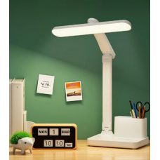 Светильник настольный настольная лампа LED Light House SRS-20349 WT аккумуляторный, складной, ночник, полный спектр, белый 