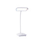 Изображение Настольная лампа LED Light House SRS-20345 WT, аккумуляторная с гибкой "гусиной шеей" белая ИМ Light-Deco 