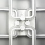 Изображение Біла LED люстра на 2+2 ріжки квадратної форми ИМ Light-Deco 5 