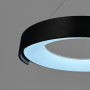 Изображение Підвісна LED-люстра у чорному корпусі на три режими Ø62 см ИМ Light-Deco 3 