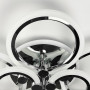 Зображення Світлодіодна люстра Senta на 6 кілець в срібному корпусі ИМ Light-Deco 5 