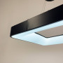 Изображение LED світильник підвісний квадрат Solvent в чорному корпусі ИМ Light-Deco 5 