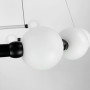 Изображение Чорна LED люстра з акриловими кульками у корпусі Ø 80 см ИМ Light-Deco 3 