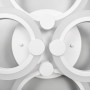 Зображення Світлодіодна біла люстра Senta на 4 кільця 60х38 см ИМ Light-Deco 4 