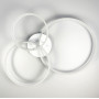 Зображення Стельова LED люстра в білому кольорі на 3 кільця ИМ Light-Deco 4 