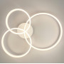 Зображення Стельова LED люстра в білому кольорі на 3 кільця ИМ Light-Deco 2 