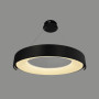 Изображение Підвісна LED-люстра у чорному корпусі на три режими Ø62 см ИМ Light-Deco 1 