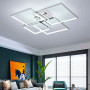 Изображение Світлодіодна люстра Venida у хромованому корпусі 80х70 см ИМ Light-Deco 7 
