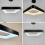 Изображение LED світильник підвісний квадрат Solvent в чорному корпусі ИМ Light-Deco 4 