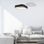Изображение LED світильник підвісний квадрат Solvent в чорному корпусі ИМ Light-Deco 6 