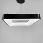Изображение LED світильник підвісний квадрат Solvent в чорному корпусі ИМ Light-Deco 1 
