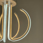 Зображення Стельова біла LED люстра на п'ять завитків ИМ Light-Deco 3 