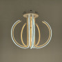 Зображення Стельова біла LED люстра на п'ять завитків ИМ Light-Deco 2 