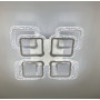 Изображение Люстра в матовому білому корпусі з прозорим акрилом ИМ Light-Deco 4 