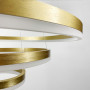 Зображення LED люстра на три кільця у золотому каркасі ИМ Light-Deco 2 
