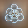 Зображення Світлодіодна біла люстра Senta на 6 кілець ИМ Light-Deco 3 