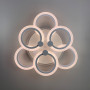 Зображення Світлодіодна біла люстра Senta на 6 кілець ИМ Light-Deco 5 