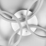 Зображення Стельова LED люстра в білому корпусі на 4 кільця ИМ Light-Deco 