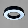 Зображення Стельова чорна LED люстра у формі кільця Ø 50х8 см ИМ Light-Deco 