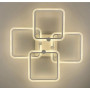 Изображение Світлодіона LED люстра на 4 ріжки квадратної форми ИМ Light-Deco 2 