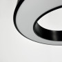 Зображення Стельова чорна LED люстра у формі кільця Ø 50х8 см ИМ Light-Deco 2 